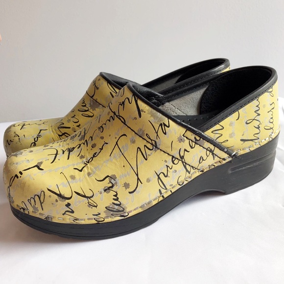 dansko yellow